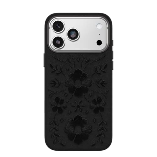 Image of OtterBox iPhone 17 Pro Max Symmetry Series Cactus Leather Case - Floral