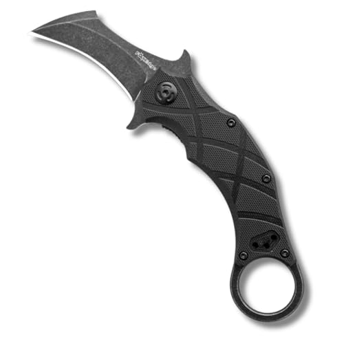 Fox Edge The Claw FE-016 Folding Knife 2.5in Stainless Steel Hawkbill Blade
