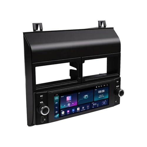 Radio para auto con pantalla táctil y Bluetooth miniatura 1