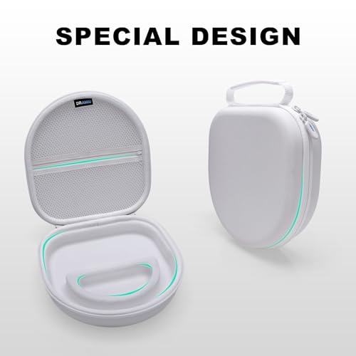 Housse rigide pour casque Bluetooth Skullcandy TOZO HT2 blanc - 6