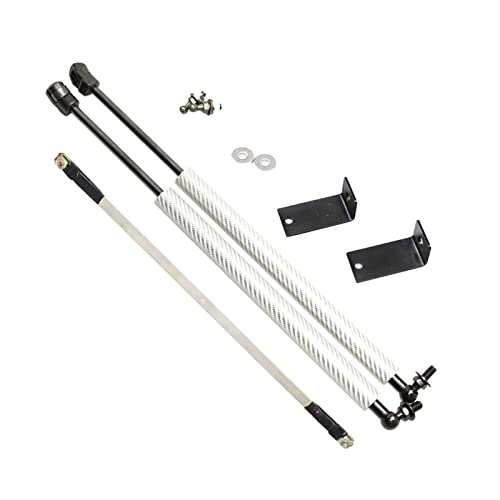DZSQHDSAF Compatible para Citroen para C5 para Aircross 2017-2023 Capó De Coche Amortiguadores De Gas Amortiguador Muelle neumático(Plata)