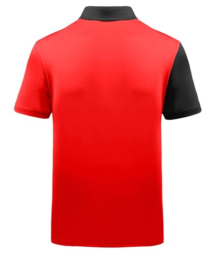 SCODI Mens Golf Shirt Moisture Wicking Performance Sport Short Sleeve Print Golf Polo Shirts for Men3