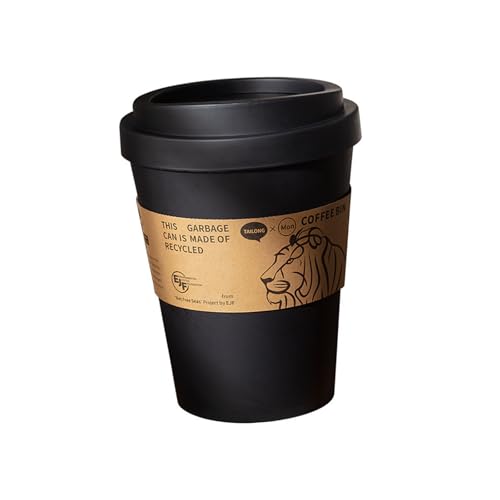 Caneca de basura en forma de taza de café creativa