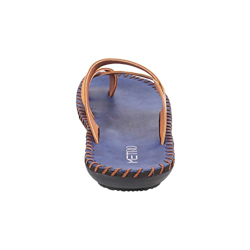 Image of Metro Mens Leather Chappals
