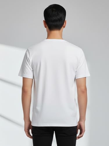 Image of Dollar Men's Pack of 1 Printed Non Zipper Round Neck T-Shirt