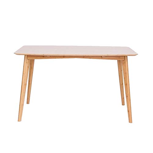 Be82aene - Mesa de Comedor Rectangular de Madera, Estilo nórdico, Moderna y Minimalista