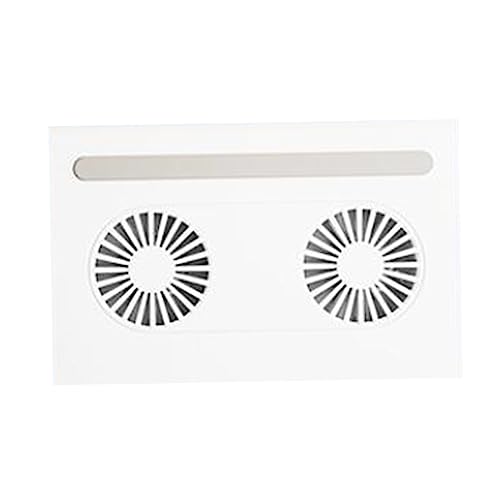 Soporte para laptop OSALADI con ventiladores de enfriamiento, base ajustable para notebook y PC, refrigerador de aire miniatura 1