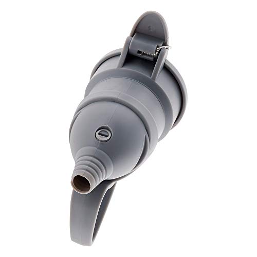 Zenitech - Zenitech Female Plug with Clasp -16A 2P+T - Grey - Image 3