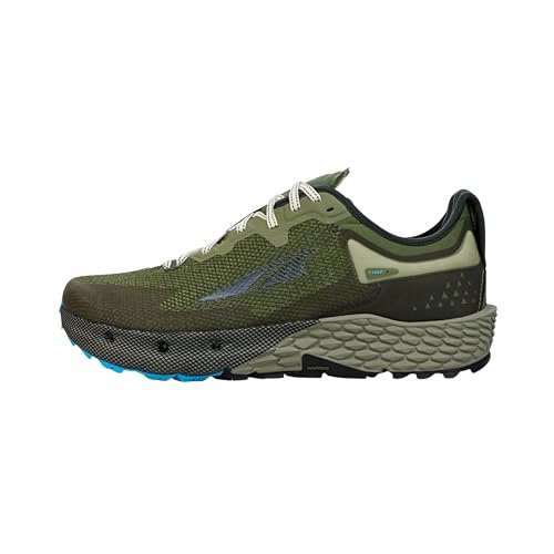 ALTRA Men's TIMP 4 Trail Running Shoe, Dusty Olive, 10.5