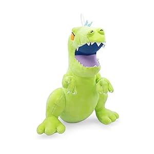 Nickelodeon Rugrats Reptar 15-Inch Character Plush Toy | Soft Cute Plushies and Big Stuffed Animals, Cartoon Gifts and Collectibles | Kids Room Decor, Bedroom Accessories