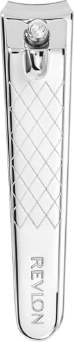 Revlon Nail Clipper with File, Silver...