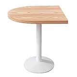 Fabriquée à partir de bois massif, cette table basse dispose d'une surface polie qui améliore la durabilité et le style. Le mastic respectueux de l'environnement garantit une étanchéité des bords sans couture, offrant une résistance à l'usure et une résistance aux hautes températures. Avec une épaisseur de 4,5 cm, il est facile à entretenir, ce qui en fait un complément parfait à votre salon. Profitez à la fois de la fonctionnalité et de l'élégance dans votre décoration d'intérieur.