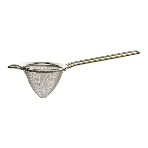 Mercer Culinary - Barfly Stainless Fine Mesh Funneled Bar Strainer, 1 Each