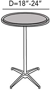 Miniatura 2 de Covermates Funda para mesa redonda, poliéster resistente al agua, correas de hebilla ajustables, correa de hebilla media, fundas de mesa de patio,