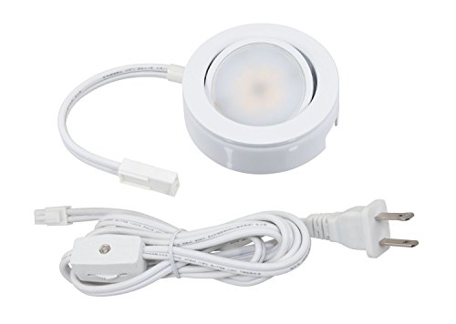 MVP Single Puck Kit, Easy to Install Dimmable Swivel Puck Lights, Linkable, cETLus Listed...