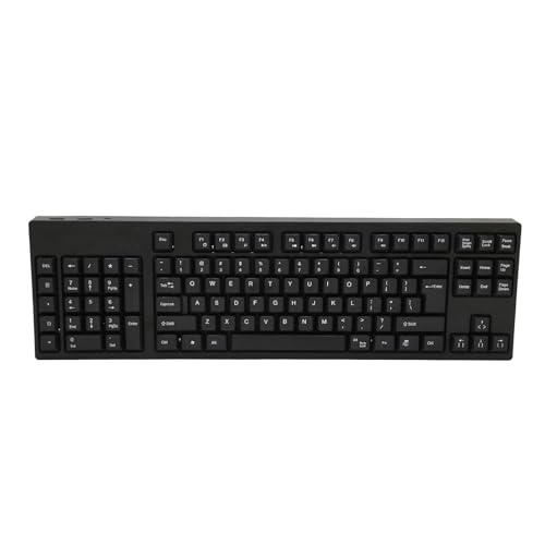 Ausla Linkshänder-Tastatur, 109 Tasten, Micro-USB, Ergonomisches Layout, Plug-and-Play-Bürotastatur für Business Accounting Designer, Ideal für Business-Tastatur