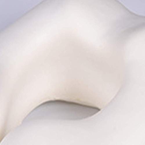 Oreiller de voyage en coton avec mémoire de forme pour confort cervical
