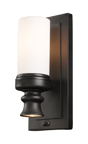 Elk 66250-1+1 Newfield 1+1-Light Sconce, 12-Inch, Oiled Bronze