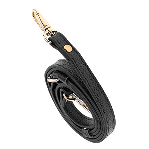 2xAdjustable Cow Leather Shoulder Bag Strap Crossbody Bags Replacement Black-picture-14