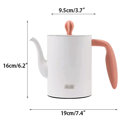 Hervidor eléctrico portátil 0.45 L con control de temperatura miniatura 2