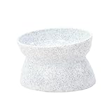 BESPORTBLE Rutschfester Futternapf für Katzen und Hunde Geneigter Pp Napf mit 200/290 Ml Volumen Beidseitig Nutzbar Weiß Haustiergerechte Trink und Fressschale