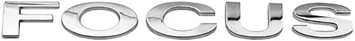 SDUEYZS 3D Car Emblem for Ford Focus Logo MK4 MK5 MK6 MK7 Automobile Badge Sticker Trim and Body Accessories,A