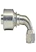 Gates 16GS-16FJX90S GlobalSpiral Couplings, Female JIC 37? Flare Swivel, Zinc Plated Carbon Steel, 5.67", 90? Bent Tube, 1" ID