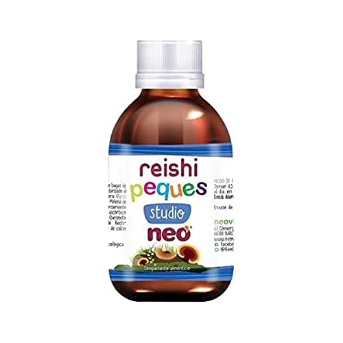 Reishi Neo Peques Studio - 150 Gr | Jarabe Infantil A Base De Reishi, Vitamina C Y Vitamina B5 - Mejora La Concentración