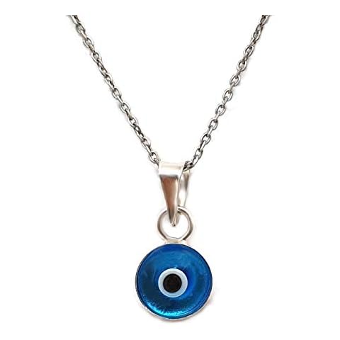 MYSTIC JEWELS by Dalia - Halskette Schlechtes Auge aus blauem Glas Cover