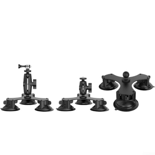 Kit de ventosa con rótula para cámaras DSLR y focos de iluminación 6