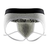 Men's Thongs Jockstraps Sexy Brief Underwear For Men Athletic Supporters Underpants,B Model,L