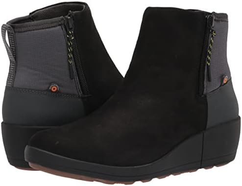 Bogs Women's Vista Rugged Zip Snow Boot, Black, 7 | Image 6