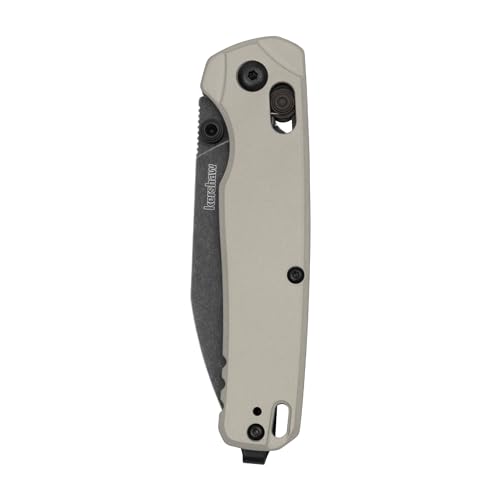 Image of Kershaw Bel Air Pocket Knife, Made in The USA, 3.1 inch CPM MagnaCut Steel Blade, EDC Design, Duralock Locking Mechanism, Manual Folder, Pocketclip