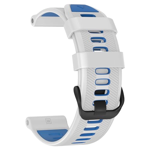 U-LIMVE Watch Band for Garmin Forerunner 965/Forerunner 955/Forerunner 945/Forerunner 935, Soft Silicone 22mm Replacement Bands