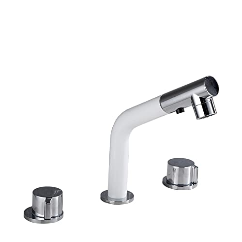 Mitigeur robinet de bain à bec rétractable pour optimiser l'espace - 2