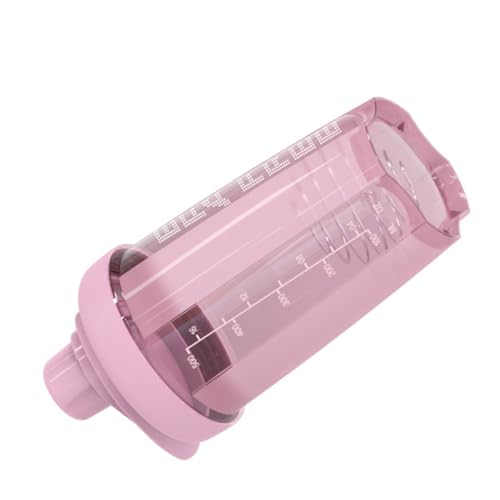 QmjdDymx Botella de Shaker de proteínas 500 ml, Botella de batido de proteínas portátiles con Bloqueo de Torcido, Suplementos Deportivos Shakers Bottles de Batidos para Hombres y Mujeres - Sin BPA