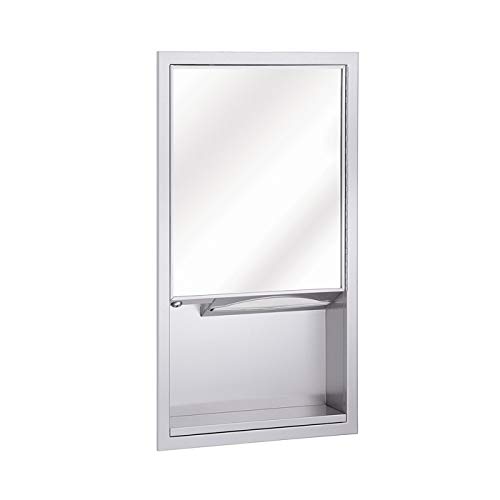 Bradley 155-0000 MULTI-UNIT RECESSED TOWEL DISPENSER w/MIRROR