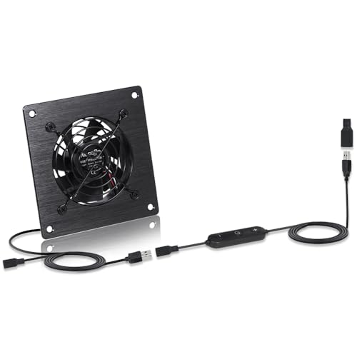 xiaoqijia USB 80MM Cabinet Fan 5V Quiet Cooling Fan DC 12V