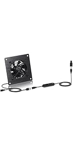 AC Infinity AIRPLATE S9, Quiet Cooling Fan System 18" With Speed