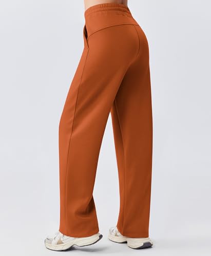 Image of PINSPARK 2 Piece Sets for Women 1 /2 Zip Sweatsuit Loose Fit Sweatshirt Straight Leg Pants 2026 Matching Outfit Fall Tracksuit