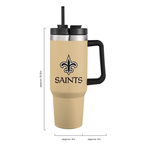 Image of FOCO NFL unisex-adult NFL Team Logo Insulated Travel Mug 40oz XL Tumbler