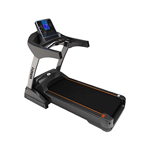 Image of Durafit Champion | 5 HP Peak AC Motorized Treadmill | Auto Incline | Home Cardio| Max Speed 20 Km /Hr | Max User Weight 150 Kg | Free Doorstep Installation | in-Build Suspension System