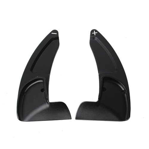 Compatible With Dodge For Charger 2015-2021 車用 ステアリングホイール シフトパドルエクステンション インテリアモールディング スタイリングアクセサリーに対応 パドルシフター(Black)
