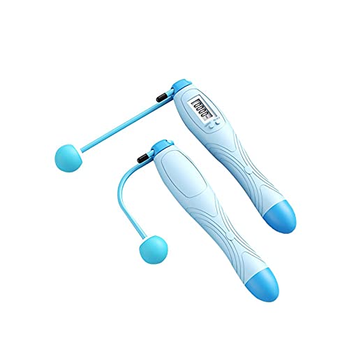 XIANGFATS Corde A Sauter Sport Corde de saut électronique sans fil avec Count auto intelligent sans fil Skip Calorie Consommation Consommation Fitness Building Building Tool d'exercice, Sports et dive
