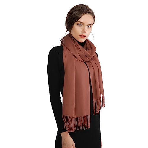 Image of RIIQIICHY Women's Fringe Shawl Wrap Pashmina Scarf for Wedding Evening