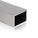 Produktbild Fits Metall | Aluminium Vierkantrohr | AlMgSi0,5 | 60x30x2 mm | Länge: 500 mm +/- 5 mm | EN AW-6060 Rechteckrohr