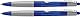 Schneider 73550 Loox Druckkugelschreiber (Soft-Grip-Zone, dokumentenechte Mine, Strichstärke M) 2 Stück, blau