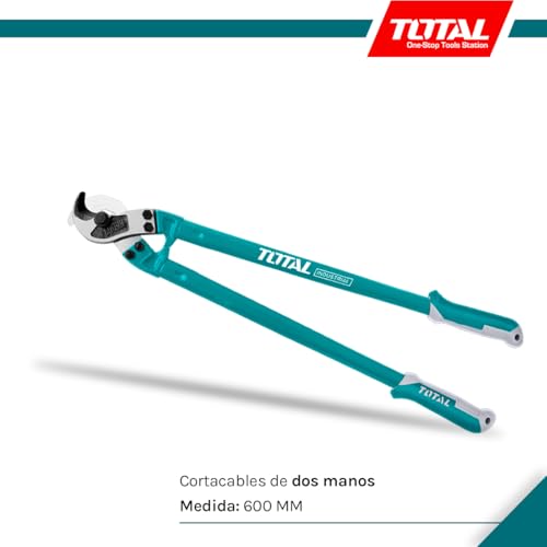 Cortacables de dos manos TOTAL de acero inoxidable para corte de aluminio 4