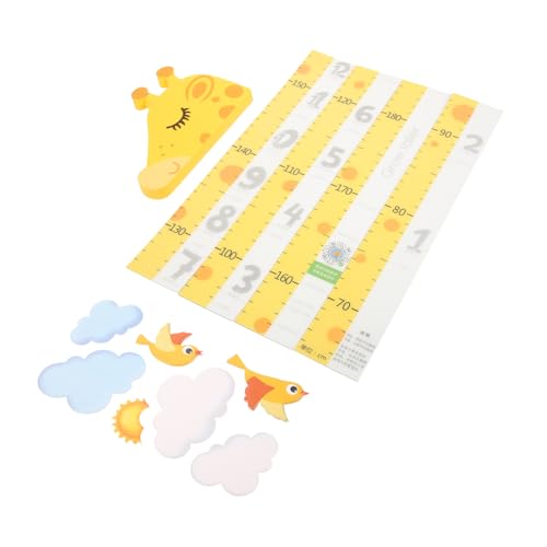 Autocollant mural de mesure de hauteur déco salon stickers amovibles chambre bébé