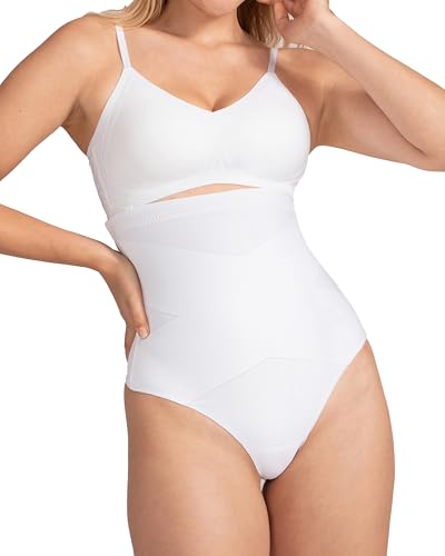 HONEYLOVE Shapewear for Women - SuperPower Thong - Tummy Control Underwear